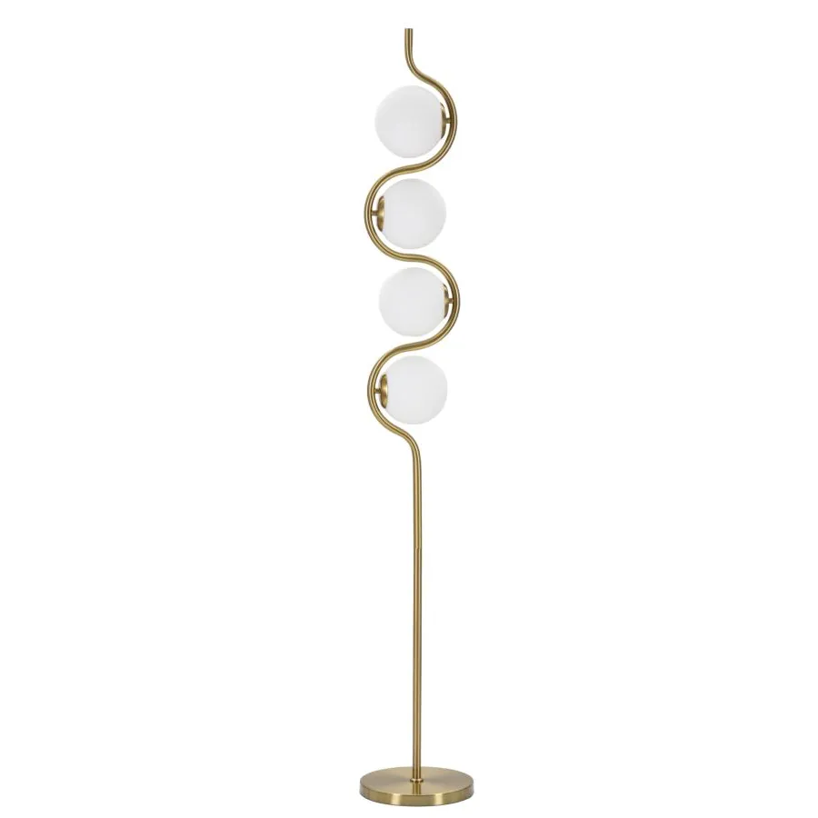 LAMPA STOJĄCA GLAMY S 4 ŚWIATŁA 25X165 cm